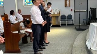 양이안, 김민준 유아세례 (2024.10.6)